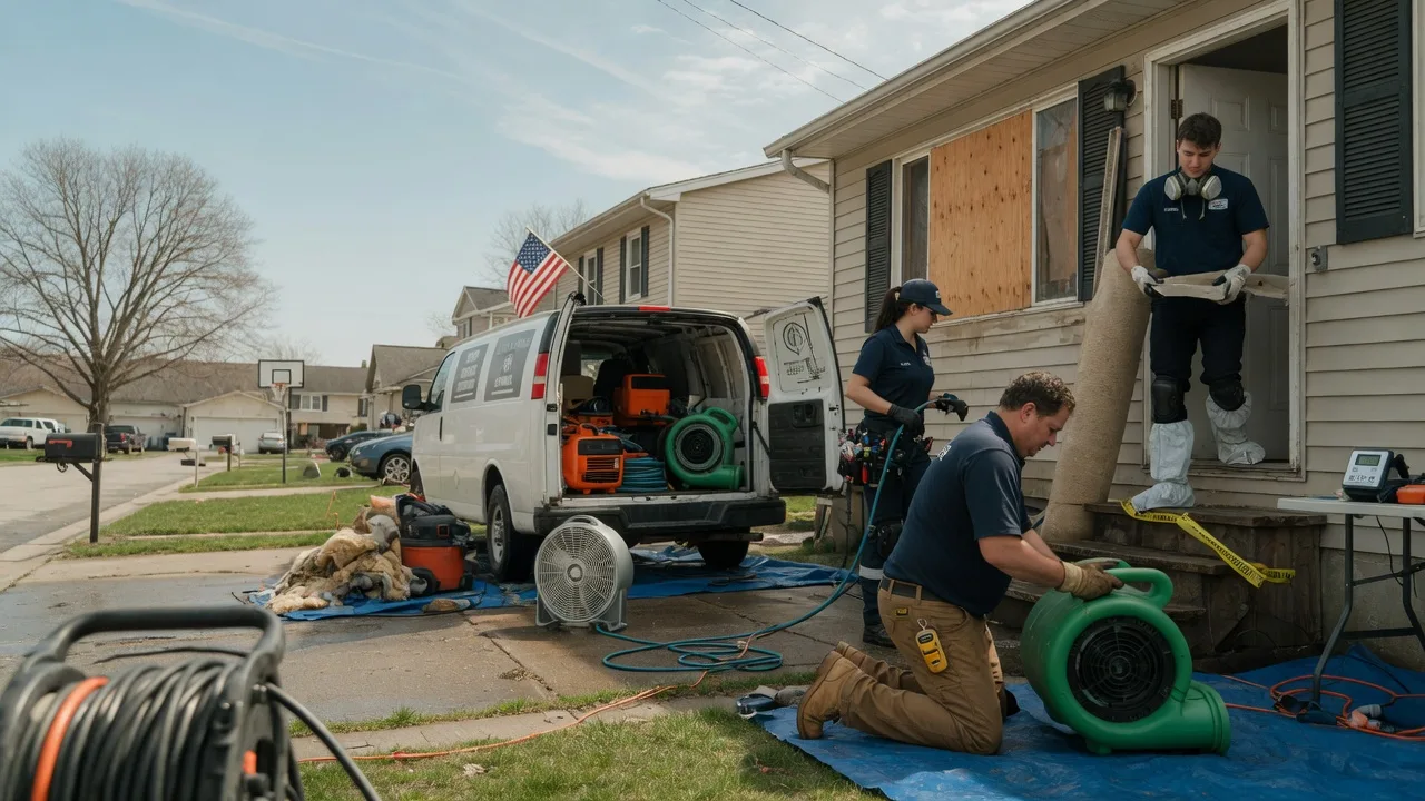 Water Damage Restoration in Beach, ND near me